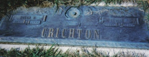 Crichton gravestone